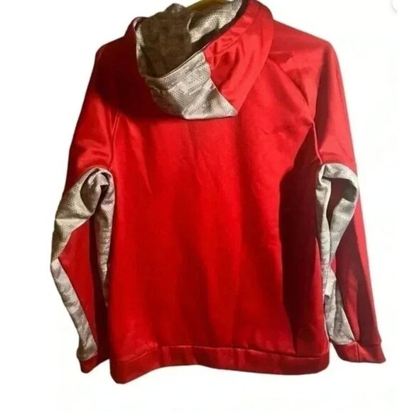 Nike Ohio State Red Hoodie W/ Camo Accents Mens L Polyester Blend - Picture 2 of 7